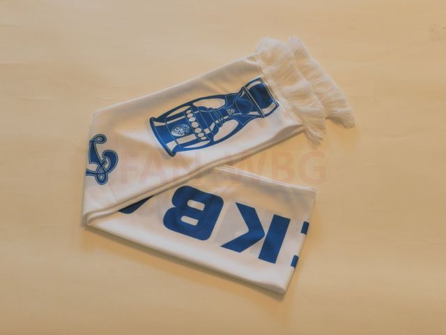 Фанатские шарфы шелковые с логотипом