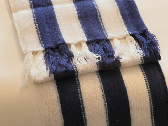 Кашемировый шарф, размер 1800х220мм, шарф для болельщика